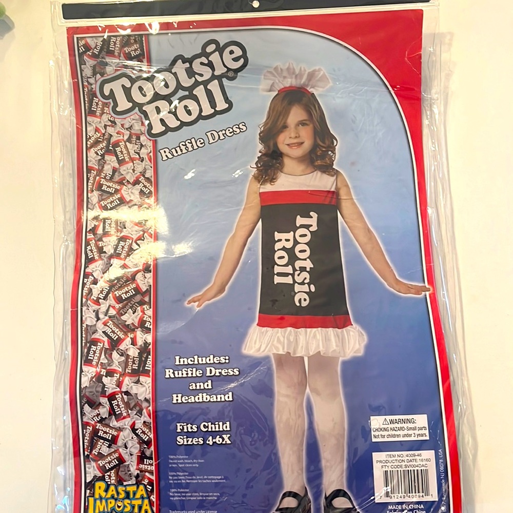 Tootsie Roll Halloween Costume